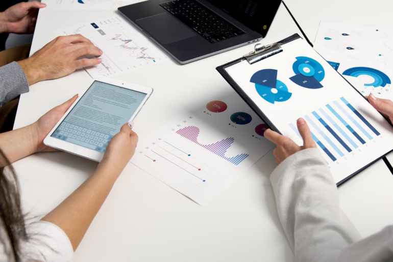 Image of graphics representing rpa kpi