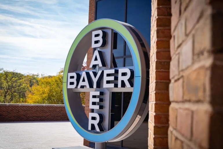 Imagem logo empresa bayer representando o case bayer com botcity